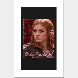 Shadowhunters Clary Fairchild - Red Smoke Posters and Art